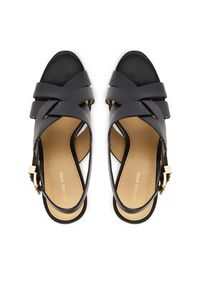 MICHAEL Michael Kors Sandały Nora 40S5NOHS3L Czarny. Kolor: czarny. Materiał: skóra #4