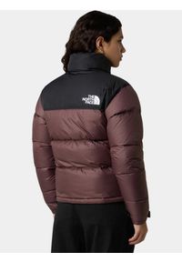 Kurtka Damska The North Face 1996 Retro Nuptse. Kolor: czarny, brązowy, wielokolorowy. Materiał: puch. Sport: turystyka piesza