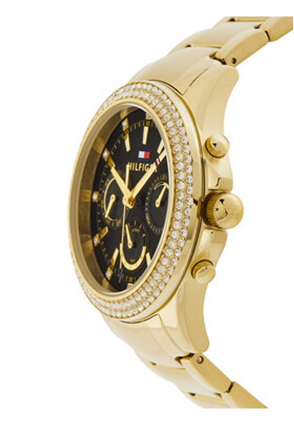 TOMMY HILFIGER - Tommy Hilfiger Zegarek Haven 1782676 Złoty. Kolor: złoty