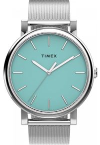 Zegarek Timex Zegarek damski Timex TW2Y69000 srebrny. Kolor: srebrny #1