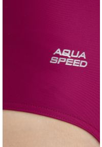 Aqua Speed strój kąpielowy Sophie kolor fioletowy usztywniona miseczka. Kolor: fioletowy. Materiał: materiał, dzianina. Wzór: gładki #5