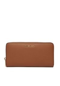 MICHAEL Michael Kors Portfel 32F5GJ6T7T Brązowy. Kolor: brązowy. Materiał: skóra #1