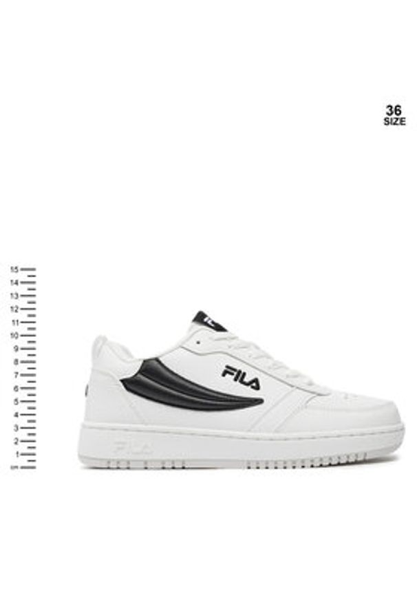 Fila Sneakersy Fila Rega Nf Teens FFT0125.13036 Biały. Kolor: biały. Materiał: skóra