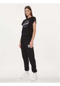 DKNY Sport Spodnie dresowe DP3P3379 Czarny Relaxed Fit. Kolor: czarny. Materiał: bawełna, syntetyk #4