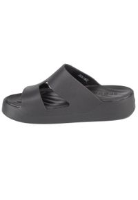 Klapki damskie Crocs 209409001. Kolor: czarny. Materiał: materiał, syntetyk