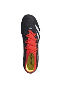 Adidas - Buty adidas Predator Pro Fg IG7777 czarne. Kolor: czarny. Materiał: materiał. Szerokość cholewki: normalna. Sport: piłka nożna #4