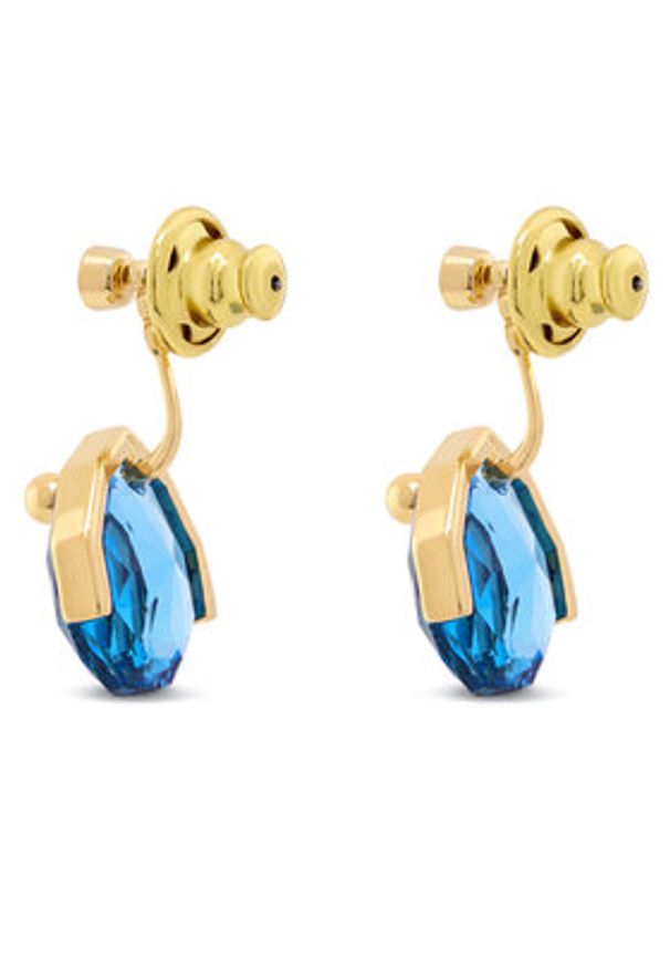 Swarovski Kolczyki Gema 5737449 Niebieski. Materiał: metalowe. Kolor: niebieski