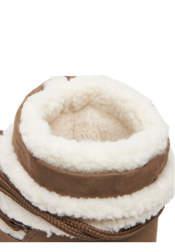 DeeZee Śniegowce JC4336 Brązowy. Kolor: brązowy. Materiał: materiał