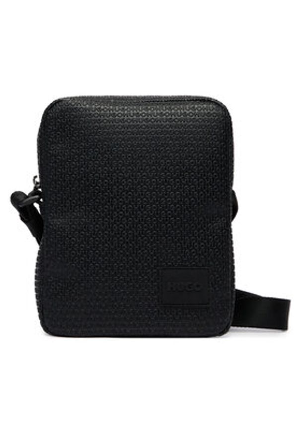 Hugo - HUGO Saszetka Ethon 2.0 50558524 Czarny. Kolor: czarny. Materiał: skóra