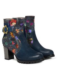 Laura Vita Botki Kateo 04 Czarny. Kolor: czarny. Materiał: materiał #4