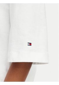 TOMMY HILFIGER - Tommy Hilfiger T-Shirt Classic WW0WW50948 Biały Relaxed Fit. Kolor: biały. Materiał: bawełna #3