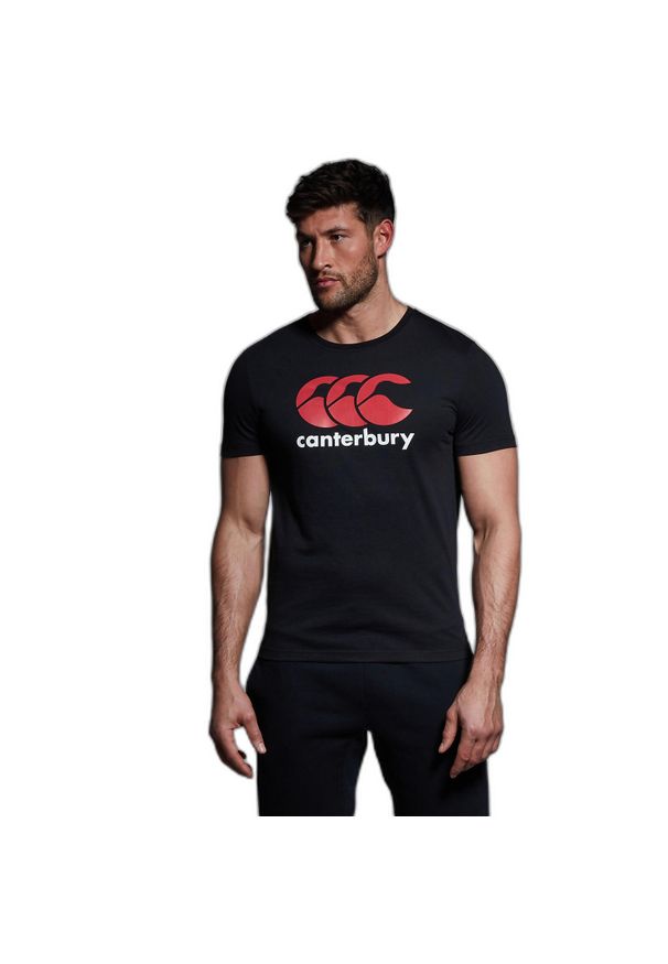 CANTERBURY - Koszulka Canterbury CCC Logo. Kolor: czarny