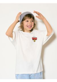 Reserved - T-shirt Brawl Stars - złamana biel. Materiał: dzianina, bawełna #1