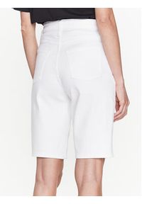 Calvin Klein Szorty jeansowe K20K205170 Biały Regular Fit. Kolor: biały. Materiał: jeans, bawełna #3
