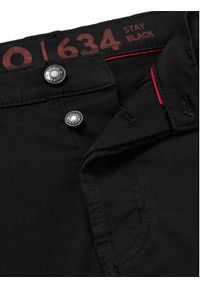 Hugo Szorty jeansowe 50489821 Czarny Tapered Fit. Kolor: czarny. Materiał: jeans #7
