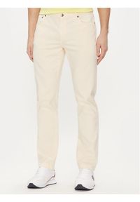 TOMMY HILFIGER - Tommy Hilfiger Jeansy Denton MW0MW33908 Écru Straight Leg