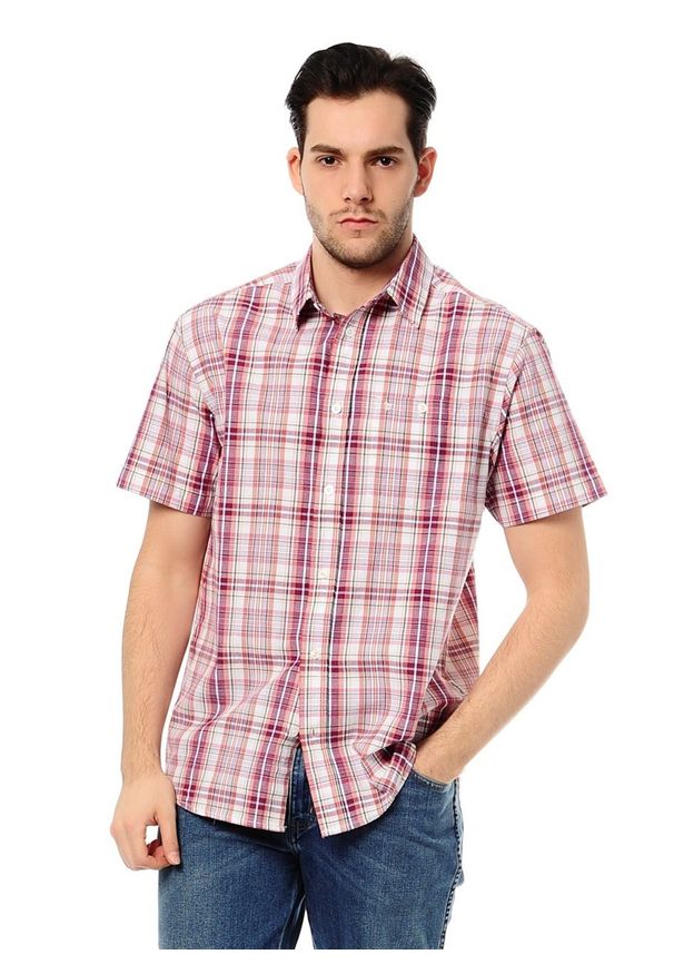 Wrangler - WRANGLER 1PKT CASUAL SHIRT OFF-WHITE W5723MY02. Okazja: na co dzień. Styl: casual