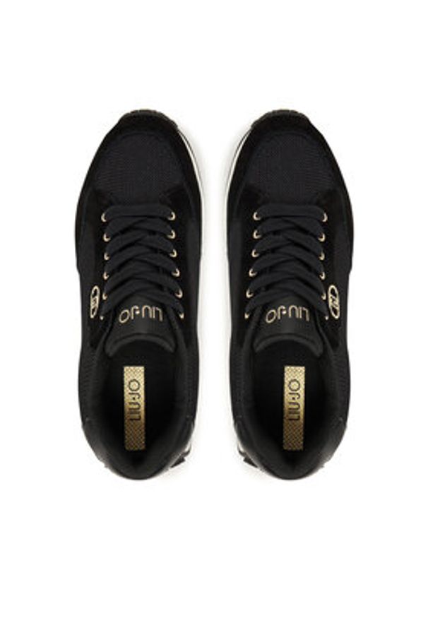 Liu Jo Sneakersy Lolo 20 BF5027 PX624 Czarny. Kolor: czarny. Materiał: mesh