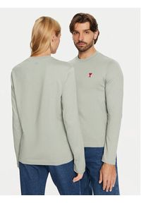 AMI PARIS Longsleeve UTS235.724 Niebieski Regular Fit. Kolor: niebieski. Materiał: bawełna. Długość rękawa: długi rękaw #4