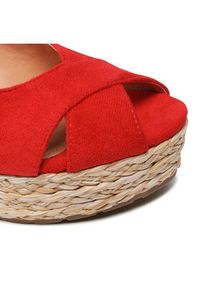 Jenny - JENNY Espadryle TS5249-01 Czerwony. Kolor: czerwony. Materiał: materiał #4