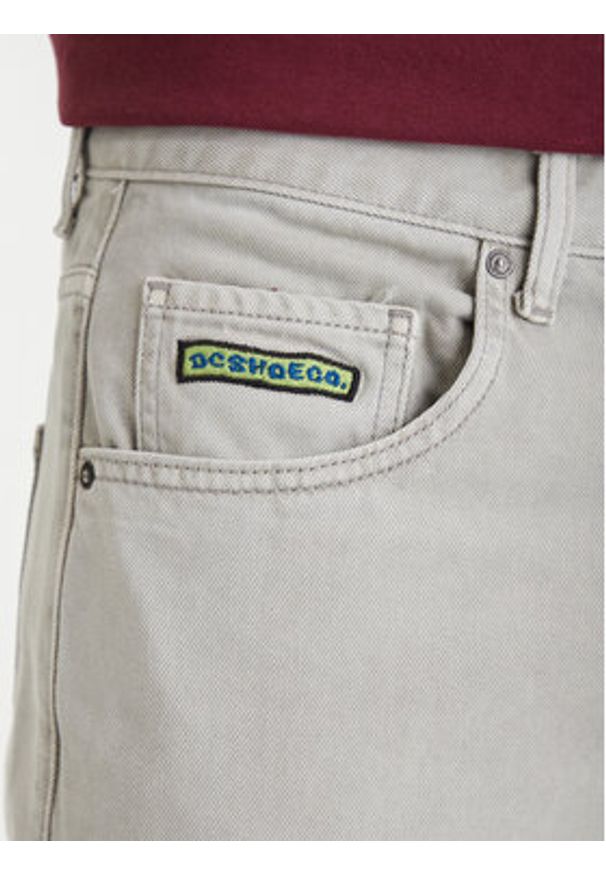 DC Shoes Jeansy EDYDP03435 Szary Baggy Fit. Kolor: szary