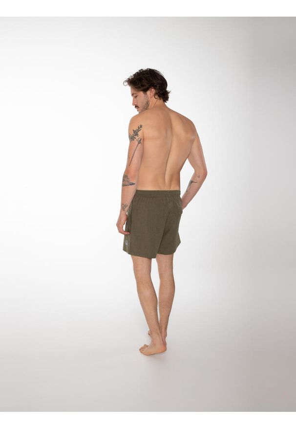 Szorty plażowe męskie Protest Davey. Kolor: zielony