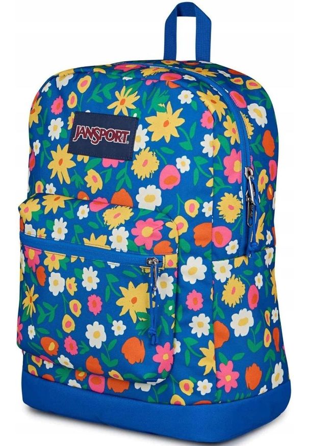 JanSport JanSport Cross Town Plus Backpack EK0A5BLB4Z9 Niebieskie One size. Kolor: niebieski. Styl: sportowy