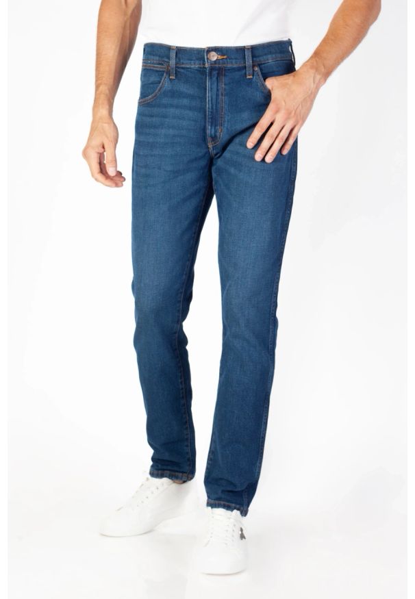 Wrangler - WRANGLER LARSTON MĘSKIE SPODNIE JEANSOWE JEANSY DŻINSY LOUIE LOUIE 112339310 W18S007139