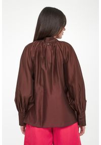 Twinset Milano - Koszula damska satynowa TWINSET ACTITUDE. Materiał: satyna #5