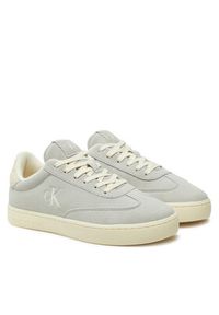 Calvin Klein Jeans Sneakersy Classic Cupsole Wt Mg YM0YM01270 Beżowy. Kolor: beżowy. Materiał: skóra, zamsz #6