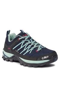 CMP Trekkingi Rigel Low Wmn Treking Shoe Wp 3Q13246 Niebieski. Kolor: niebieski. Materiał: zamsz, skóra #3