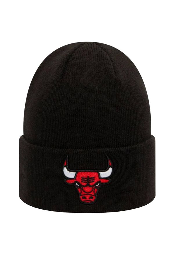 Bonnet New Era NBA Essential Knit Cuff Chicago Bulls. Kolor: czarny