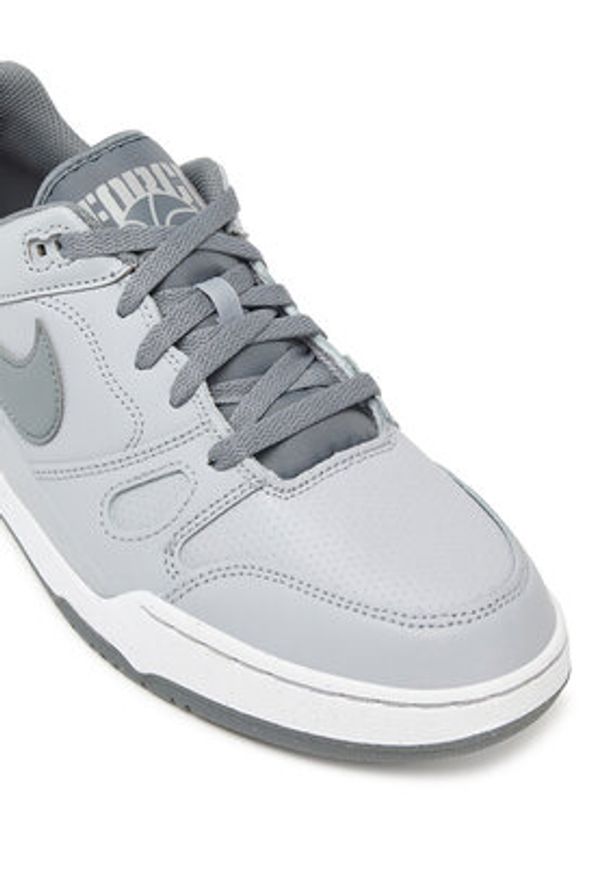 Nike Sneakersy Full Force Lo FB1362 005 Szary. Kolor: szary. Materiał: skóra