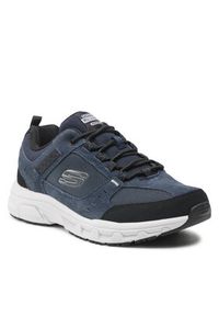 skechers - Skechers Trekkingi Oak Canyon 51893/NVBK Granatowy. Kolor: niebieski. Materiał: materiał. Sport: turystyka piesza #2