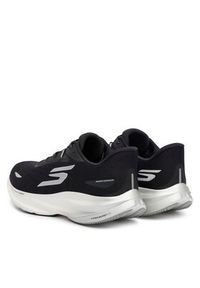 skechers - Skechers Buty do biegania Aero Spark 246200/BKW Czarny. Kolor: czarny. Materiał: materiał #2