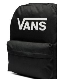 Vans Plecak Old Skool Print Backpack VN000H50BLK1 Czarny. Kolor: czarny. Materiał: materiał. Wzór: nadruk #4
