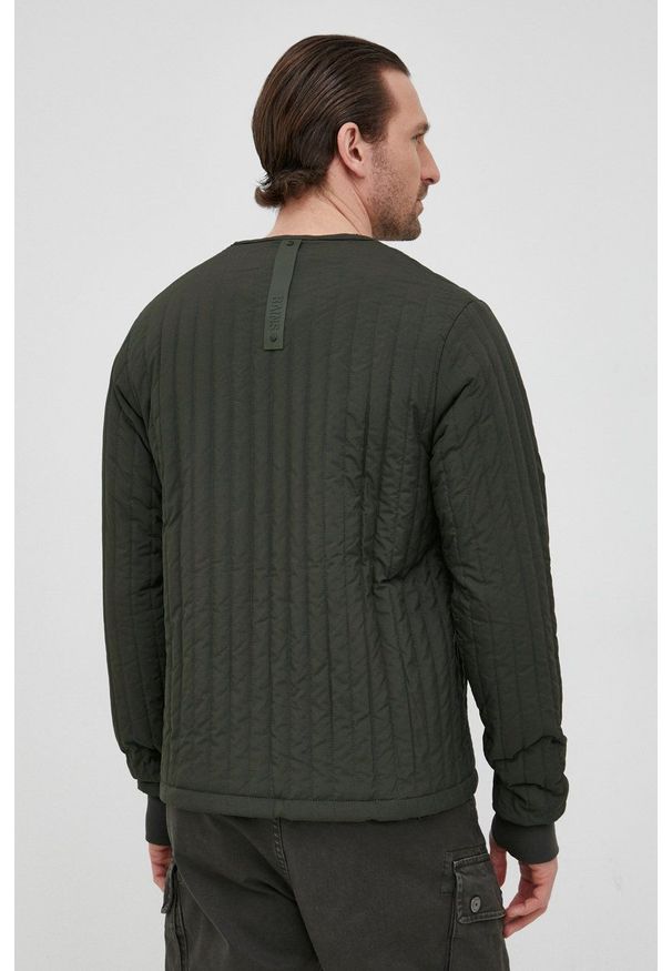 Rains kurtka 18330 Liner Jacket kolor zielony przejściowa. Okazja: na co dzień. Kolor: zielony. Styl: casual