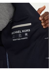 Michael Kors Marynarka MK0BL01062 Granatowy Regular Fit. Kolor: niebieski. Materiał: syntetyk