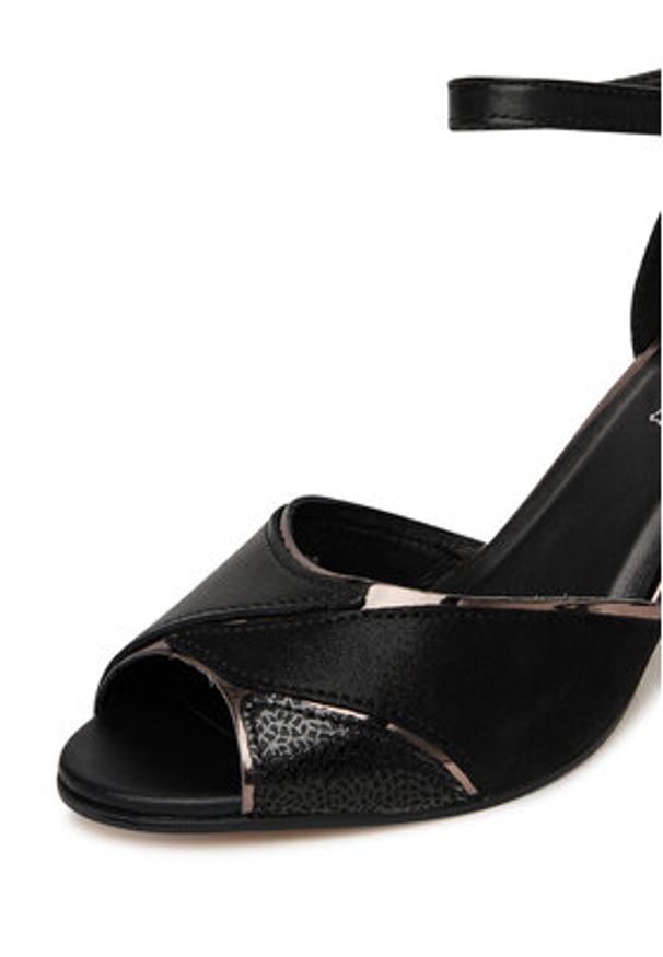 Lasocki Sandały HY6812-1 Czarny. Kolor: czarny. Materiał: skóra