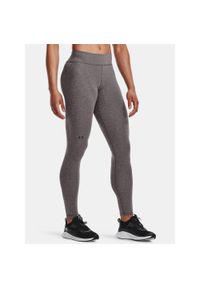 Legginsy treningowe damskie Under Armour ColdGear Authentics. Kolor: szary. Sport: fitness