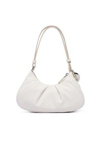 Calvin Klein Torebka Engraved Hw LV04F3554G Biały. Kolor: biały. Materiał: skórzane #5