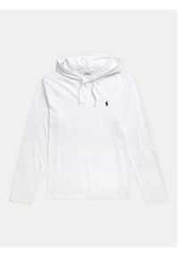 Polo Ralph Lauren Longsleeve 710847203015 Biały Regular Fit. Typ kołnierza: polo. Kolor: biały. Materiał: bawełna. Długość rękawa: długi rękaw