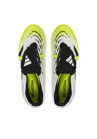 Adidas - adidas Buty do piłki nożnej Predator Pro Fold-Over Tongue Multi-Ground JS4074 Biały. Kolor: biały. Materiał: skóra #4