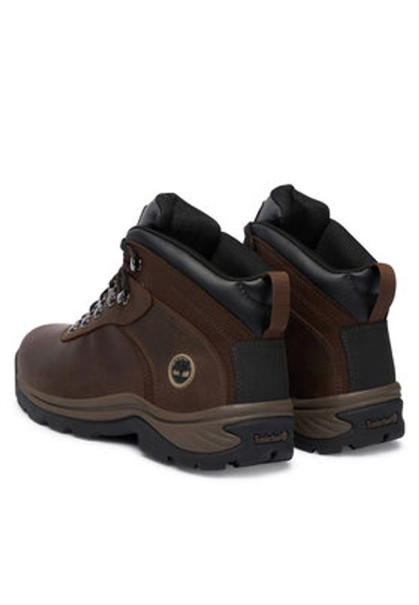 Timberland Trapery Flume Mid Wp TB1181282421 Brązowy. Kolor: brązowy. Materiał: skóra