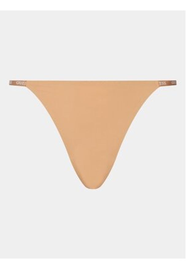 Guess Stringi O3YE02 KBS50 Beżowy. Kolor: beżowy. Materiał: bawełna