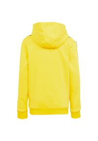 Adidas - Bluza dla dzieci adidas Tiro 23 League Sweat Hoodie. Kolor: wielokolorowy, czarny, żółty