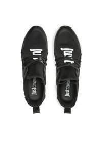 Just Cavalli Sneakersy 74QB3SD4 Czarny. Kolor: czarny. Materiał: materiał #3