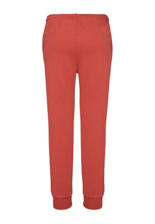 K-Way Spodnie dresowe Bishop K31313W Czerwony Slim Fit. Kolor: czerwony. Materiał: bawełna