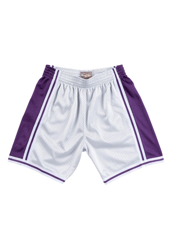 Mitchell & Ness - Szorty Los Angeles Lakers platinum. Kolor: szary. Sport: koszykówka
