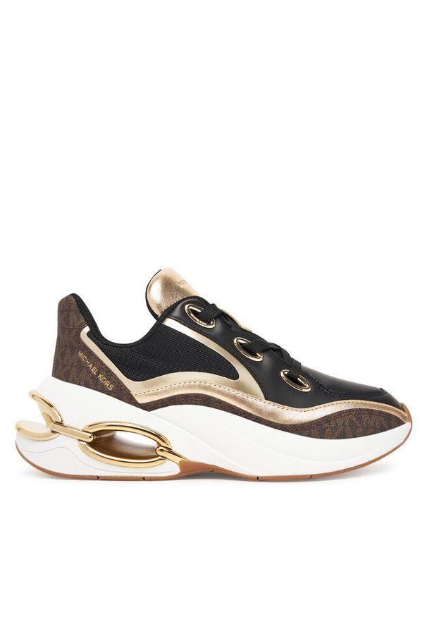 Sneakersy MICHAEL Michael Kors. Kolor: brązowy